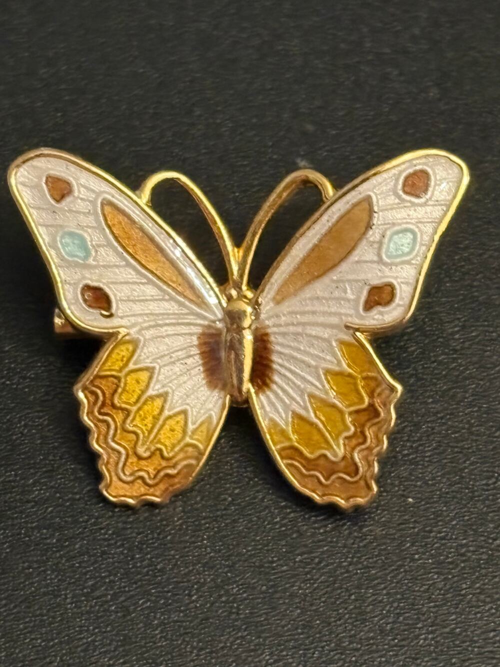 Vintage San Francisco Cable Car Rhinestone Brooch